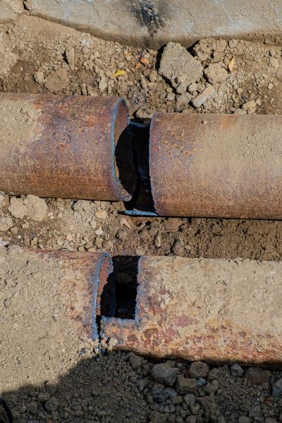 Corroded Pipe Repair in Charleston