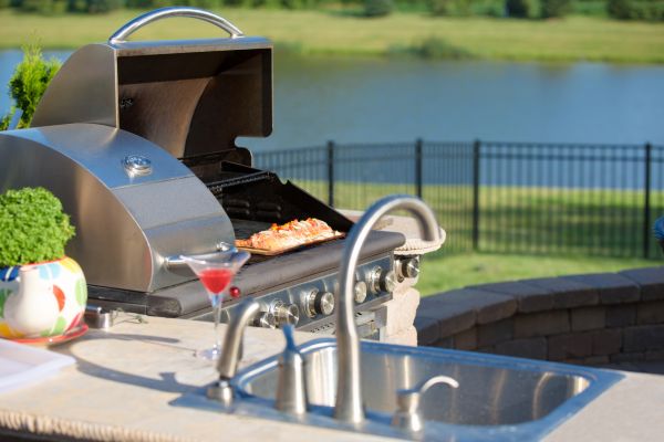 Outdoor Kitchen Plumbing in Charleston