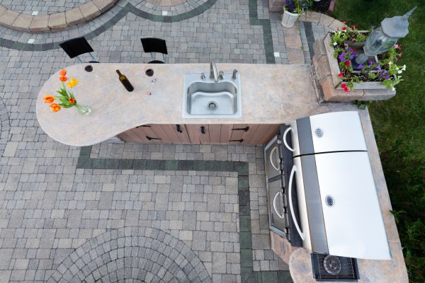 Outdoor Sink Installation in Charleston
